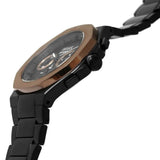 Hugo Boss Taper Chronograph Black Dial Black Steel Strap Watch for Men - 1514090 Authentic Buy Shop Now