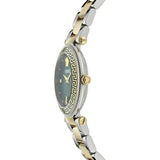 Versace Reve Analog Green Dial Two Tone Steel Strap Watch for Women - VE8B00524 Authentic Buy Shop Now
