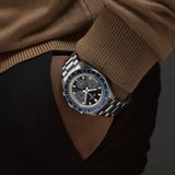 Seiko Prospex Speedtimer Solar Chronograph Grey Dial Silver Steel Strap Watch for Men - SSC939 Authentic Buy Shop Now