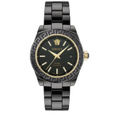 Versace DV One Mini Black Dial Black Steel Strap Watch for Women - VE9F00124 Authentic Buy Shop Now
