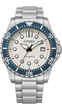 Citizen Mechanical Automatic White Dial Silver Steel Strap Watch for Men - NJ0171-81A Authentic Buy Shop Now
