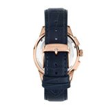 Maserati Sorpasso Chronograph Blue Dial Blue Leather Strap Watch for Men - R8871624009 Authentic Buy Shop Now