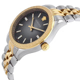 Versace Hellenyium Grey Dial Two Tone Steel Strap Watch for Women - VEHU00520 Authentic Buy Shop Now