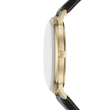 Emporio Armani Minimalist Green Dial Black Leather Strap Watch for Men - AR11601 Authentic Buy Shop Now