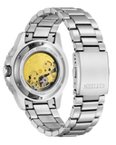 Citizen Mechanical Automatic Blue Dial Silver Steel Strap Watch for Men - NJ0178-81M Authentic Buy Shop Now