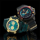 Versace Icon Active Chronograph Black Dial Black Rubber Strap Unisex Watch - VE8P00224 Authentic Buy Shop Now