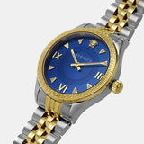 Versace Hellenyium Quartz Blue Dial Two Tone Steel Strap Watch for Women - VE2S00522 Authentic Buy Shop Now