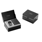 D1 Milano Ultra Thin Aventurine Black Dial Silver Steel Strap Watch for Men - D1-UTBJ29 Authentic Buy Shop Now