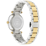 Versace Reve Analog White Dial Two Tone Steel Strap Watch for Women - VE8B00724 Authentic Buy Shop Now