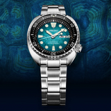Seiko US Special Edition Automatic Green Dial Silver Steel Strap Watch for Men - SRPH57 Authentic Buy Shop Now