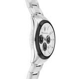 Maserati Attrazione Chronograph White Dial Silver Steel Strap Watch for Men - R8853151004 Authentic Buy Shop Now