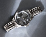 Maserati SFIDA Chronograph Grey Dial Silver Steel Strap Watch for Men - R8853140010 Authentic Buy Shop Now