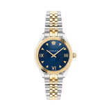 Versace Hellenyium Quartz Blue Dial Two Tone Steel Strap Watch for Women - VE2S00522 Authentic Buy Shop Now