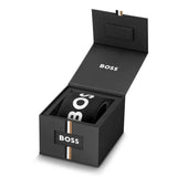 Hugo Boss Grand Tour Chronograph Green Dial Two Tone Steel Strap Watch for Women - 1502766 Authentic Buy Shop Now