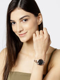 Emporio Armani Aurora Mother of Pearl Grey Dial Rose Gold Steel Strap Watch for Women - AR11139 Authentic Buy Shop Now