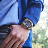 Seiko Prospex Speedtimer Solar Chronograph Blue Dial Silver Steel Strap Watch for Men - SSC815 Authentic Buy Shop Now