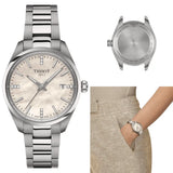 Tissot PR 100 Diamonds Mother of Pearl Dial Silver Steel Strap Watch for Women - T150.210.11.116.00 Authentic Buy Shop Now