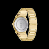 Hugo Boss Candor Black Dial Gold Steel Strap Watch for Men - 1514077 Authentic Buy Shop Now