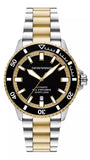 Emporio Armani Sea Explorer Black Dial Two Tone Steel Strap Watch for Men - AR60089 Authentic Buy Shop Now