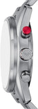 Emporio Armani Racer Chronograph Blue Dial Silver Steel Strap Watch for Men - AR11676 Authentic Buy Shop Now
