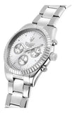 Maserati Competizione Chronograph Silver Dial Silver Steel Strap Watch for Men - R8853100041 Authentic Buy Shop Now