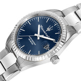 Maserati Competizione Blue Dial Silver Steel Strap Watch for Men - R8853100029 Authentic Buy Shop Now