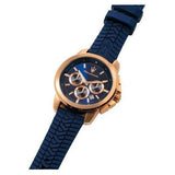 Maserati Successo Chronograph Blue Dial Blue Silicone Strap Watch for Men - R8871621034 Authentic Buy Shop Now