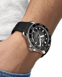 Tissot Seastar 2000 Professional Powermatic 80 Black Dial Black Rubber Strap Watch for Men - T120.607.17.441.00 Authentic Buy Shop Now