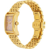 Tory Burch Eleanor Mother of Pearl Pink Dial Gold Steel Strap Watch for Women - TBW1077 Authentic Buy Shop Now
