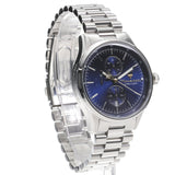 Maserati Sorpasso Chronograph Blue Dial Silver Steel Strap Watch for Men - R8873624004 Authentic Buy Shop Now