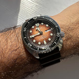 Seiko Prospex US Special Edition King Turtle Automatic Brown Dial Silver Steel Strap Watch for Men - SRPH55 Authentic Buy Shop Now