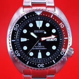 Seiko Prospex Turtle Divers Automatic Black Dial Silver Steel Strap Watch for Men - SRP789J1 Authentic Buy Shop Now