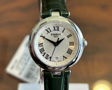 Tissot Bellissima Small Lady Mother of Pearl Dial Green Leather Strap Watch for Women - T126.010.16.113.02 Authentic Buy Shop Now