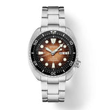 Seiko Prospex US Special Edition King Turtle Automatic Brown Dial Silver Steel Strap Watch for Men - SRPH55 Authentic Buy Shop Now