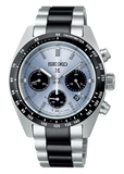 Seiko Prospex Speedtimer Solar Chronograph Limited Edition Blue Dial Two Tone Steel Strap Watch for Men - SSC909 Authentic Buy Shop Now