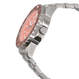 Citizen Mechanical Automatic Orange Dial Silver Steel Strap Watch for Men - NJ0128-80X Authentic Buy Shop Now