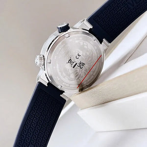 Versace Greca Diver Quartz Blue Dial Blue Rubber Strap Watch for Men - VE8G00124 Authentic Buy Shop Now