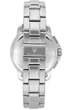 Maserati Successo Chronograph Blue Dial Silver Steel Strap Watch for Men - R8873621037 Authentic Buy Shop Now