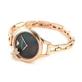 Emporio Armani Aurora Mother of Pearl Grey Dial Rose Gold Steel Strap Watch for Women - AR11139 Authentic Buy Shop Now