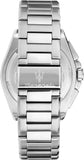 Maserati Velocità Chronograph Silver Dial Silver Steel Strap Watch for Men - R8873652006 Authentic Buy Shop Now