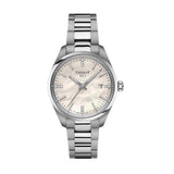 Tissot PR 100 Diamonds Mother of Pearl Dial Silver Steel Strap Watch for Women - T150.210.11.116.00 Authentic Buy Shop Now