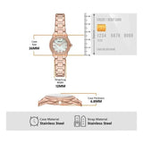 Emporio Armani Mia Mother of Pearl Dial Rose Gold Steel Strap Watch for Women - AR11671 Authentic Buy Shop Now