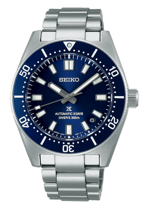 Seiko Prospex 1965 Heritage Diver’s Automatic Blue Dial Silver Steel Strap Watch for Men - SPB451J1 Authentic Buy Shop Now
