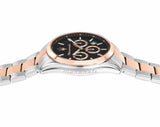 Maserati Attrazione Chronograph Black Dial Two Tone Steel Strap Watch for Men - R8853151002 Authentic Buy Shop Now