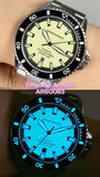 Emporio Armani Sea Explorer Yellow Dial Silver Steel Strap Watch for Men - AR60083 Authentic Buy Shop Now