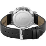 Hugo Boss Integrity Chronograph Black Dial Black Leather Strap Watch for Men - 1513777 Authentic Buy Shop Now