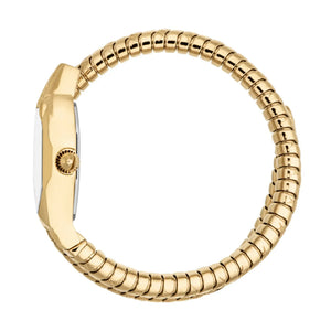 Just Cavalli Aurela Green Dial Gold Steel Strap Watch for Women - JC1L374M0035 Authentic Buy Shop Now