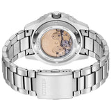 Citizen Mechanical Automatic White Dial Silver Steel Strap Watch for Men - NJ0171-81A Authentic Buy Shop Now