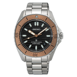 Seiko Prospex Polygonal Sea Diver Automatic Black Dial Silver Steel Strap Watch for Men - SPB485J1 Authentic Buy Shop Now