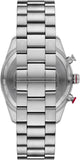 Emporio Armani Racer Chronograph Blue Dial Silver Steel Strap Watch for Men - AR11676 Authentic Buy Shop Now